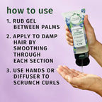 Her~bal Essences Curls Scrunching Hair Spray Gel for Curly Hair, 24-Hour Hold & Frizz Control, Defines & Enhances Curls, 170g