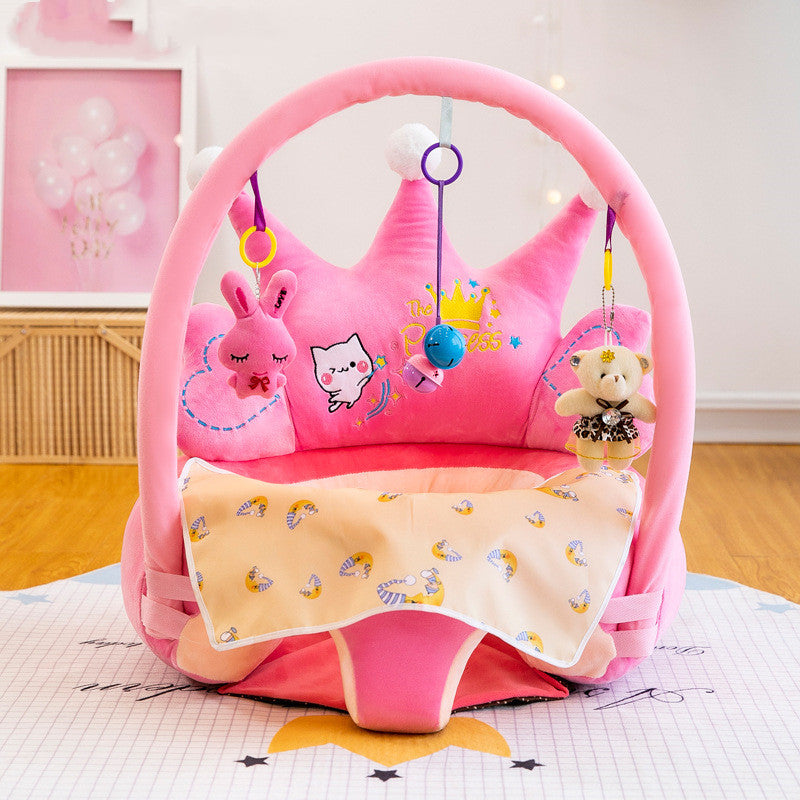 Baby Sofa Support Seat – Plush Washable Cover for Toddlers Learning to Sit