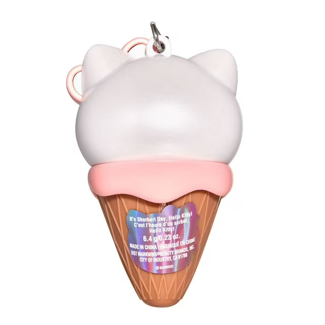 Hello Kitty Ice Cream Cone Lip Balm - It's Sherbert Day, Hello Kitty!, Ice Cream Cone Lip Balm
