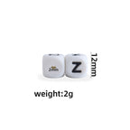 12mm Baby Products 26 Silicone English Alphabet Beads Teeth Accessories