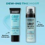 Hard Candy Grip On Lock Water-based 12-Hour Face Primer, Hydrating, Aloe Vera, Niacinamide, 1.52 fluid ounces