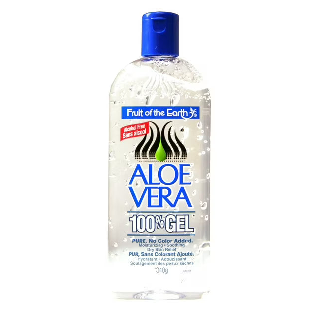 Fruit of the Eart~h Alcohol-Free Aloe Vera Moisturizing Gel, 340g / 12 oz