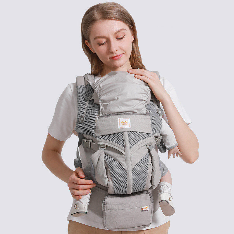 Front & Rear Dual-Use Baby Carrier for Mothers & Infants – Adjustable Comfortable Design