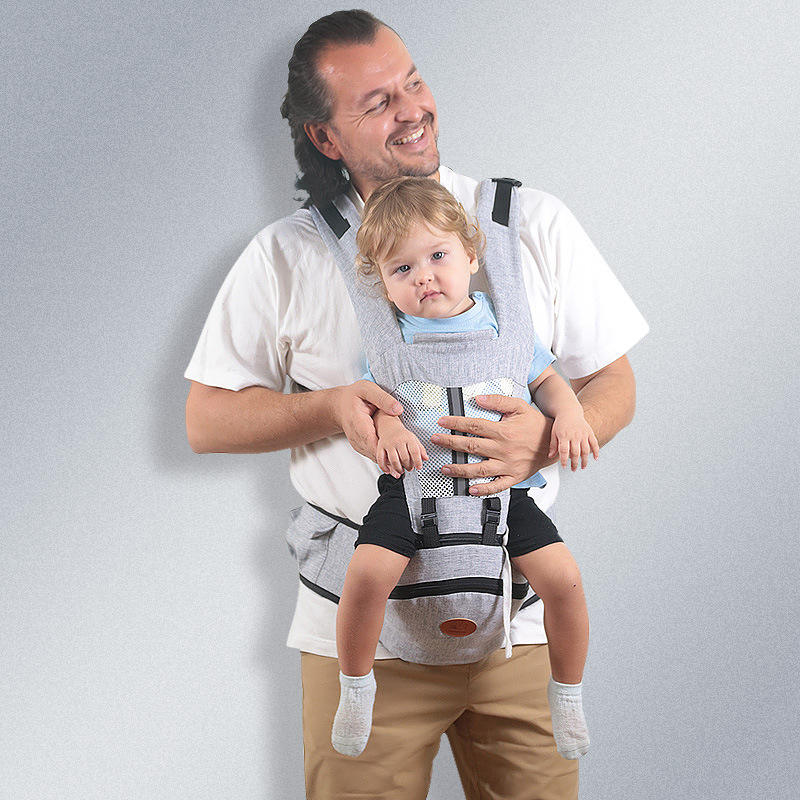 Ergonomic Baby Hip Seat Carrier with Storage Pocket – Adjustable Waist Stool for Infants & Toddlers