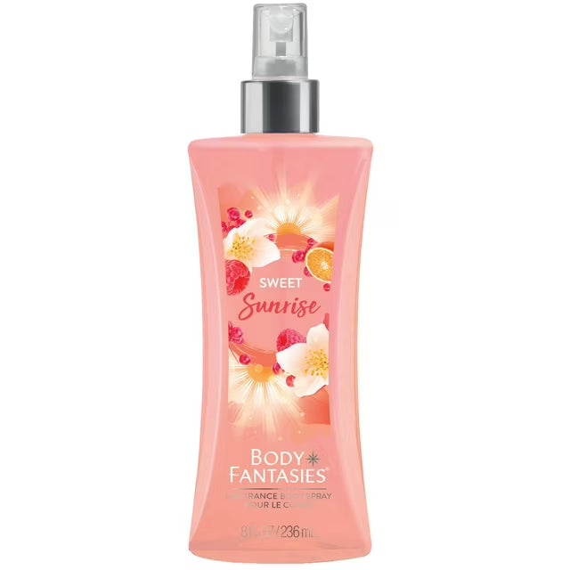 Sweet Sunrise Fragrance Body Spray – 236ml, Long-Lasting Body Mist for Women, Sweet & Fruity Scent with Refreshing Notes