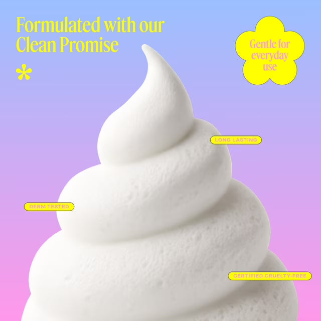DAISE Foaming Body Wash in Vanilla Whip, Ultra Hydrating for Skin, 8.8 oz/250 g, body wash, body cleanser
