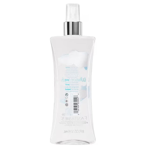 Body Fantasiies Signature Fresh White Musk Body Spray for Women, Long-Lasting Fragrance Mist, Light & Clean Scent, Everyday Perfume Spray, 236mL
