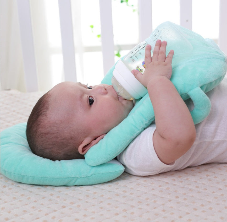 Plush Baby Feeding Pillow – Comfortable Nursing Support Cushion