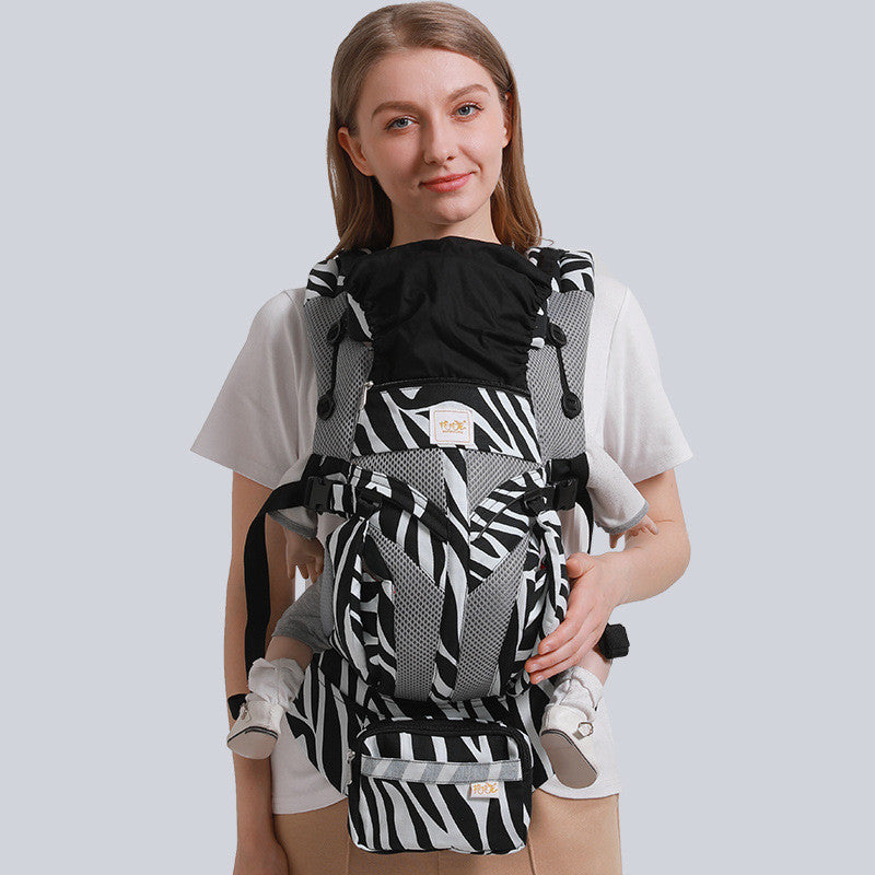 Front & Rear Dual-Use Baby Carrier for Mothers & Infants – Adjustable Comfortable Design