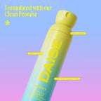 DAISE Sunny Daise All Body Spray & Deodorant in Vanilla & Coconut for 24h Freshness, 3.5 oz/120 ml, aerosol, perfume, scent