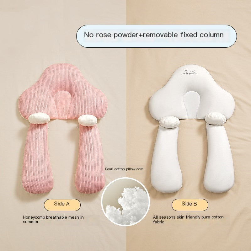 Baby Head Shaping Pillow – Newborn Support & Flat Head Prevention Cushion