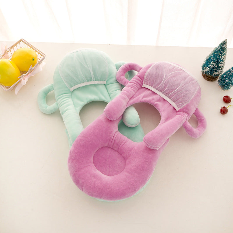 Plush Baby Feeding Pillow – Comfortable Nursing Support Cushion