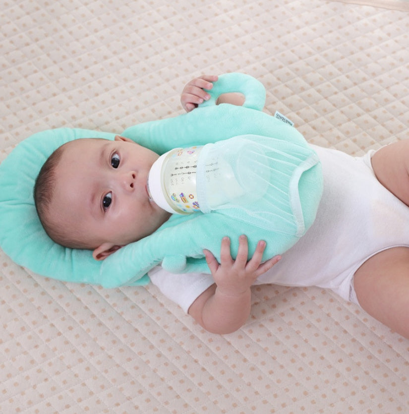 Plush Baby Feeding Pillow – Comfortable Nursing Support Cushion