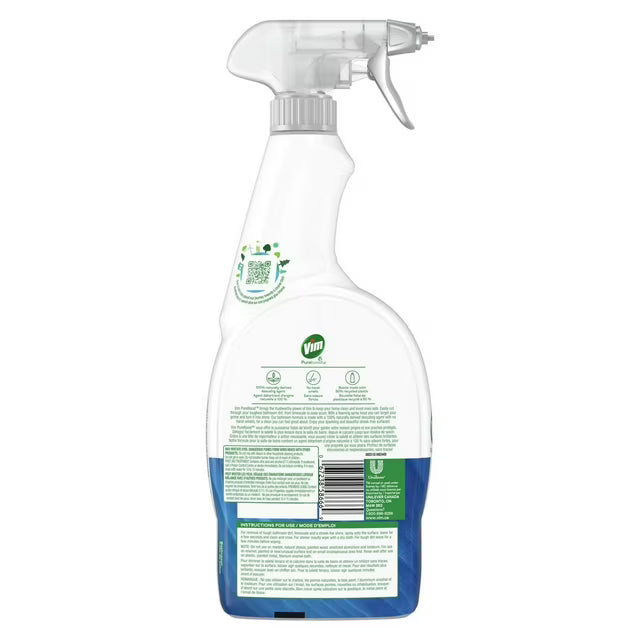 Vim Power & Shine Bathroom Spray Cleaner, 700 ml Spray Cleaner