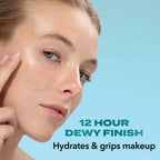 Hard Candy Grip On Lock Water-based 12-Hour Face Primer, Hydrating, Aloe Vera, Niacinamide, 1.52 fluid ounces