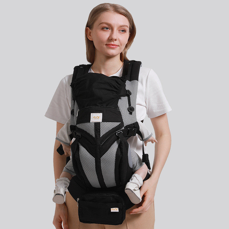 Front & Rear Dual-Use Baby Carrier for Mothers & Infants – Adjustable Comfortable Design