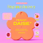 DAISE Peachy Daise Fragrance Body Mist in Berry & Mandarin, 3.3 fl oz/100 ml, spritz, spray, perfume