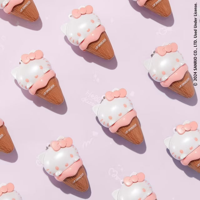 Hello Kitty Ice Cream Cone Lip Balm - It's Sherbert Day, Hello Kitty!, Ice Cream Cone Lip Balm