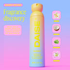 DAISE Sunny Daise All Body Spray & Deodorant in Vanilla & Coconut for 24h Freshness, 3.5 oz/120 ml, aerosol, perfume, scent