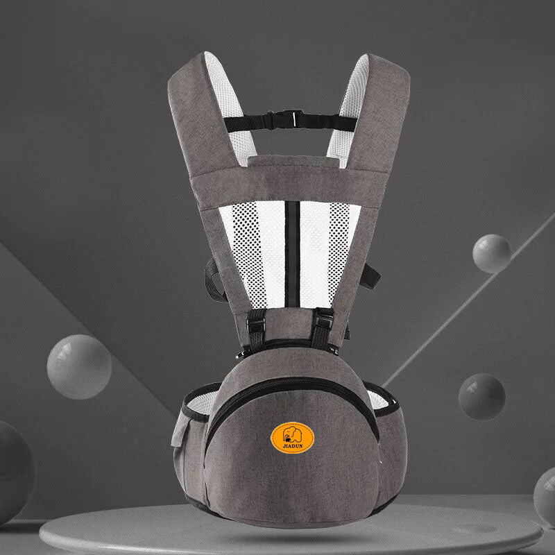 Ergonomic Baby Hip Seat Carrier with Storage Pocket – Adjustable Waist Stool for Infants & Toddlers