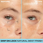 Hard Candy Grip On Lock Water-based 12-Hour Face Primer, Hydrating, Aloe Vera, Niacinamide, 1.52 fluid ounces