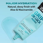 Hard Candy Grip On Lock Water-based 12-Hour Face Primer, Hydrating, Aloe Vera, Niacinamide, 1.52 fluid ounces