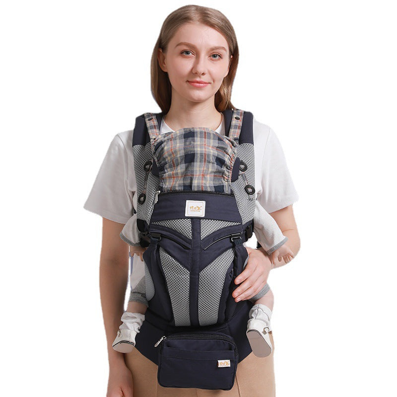 Front & Rear Dual-Use Baby Carrier for Mothers & Infants – Adjustable Comfortable Design